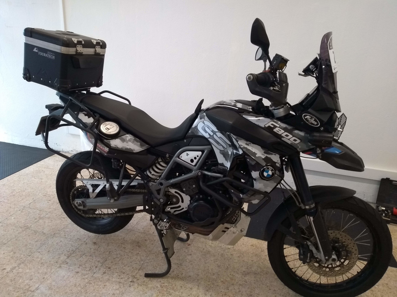 Kit Gráfico Camuflado - BMW F800 GS 2012