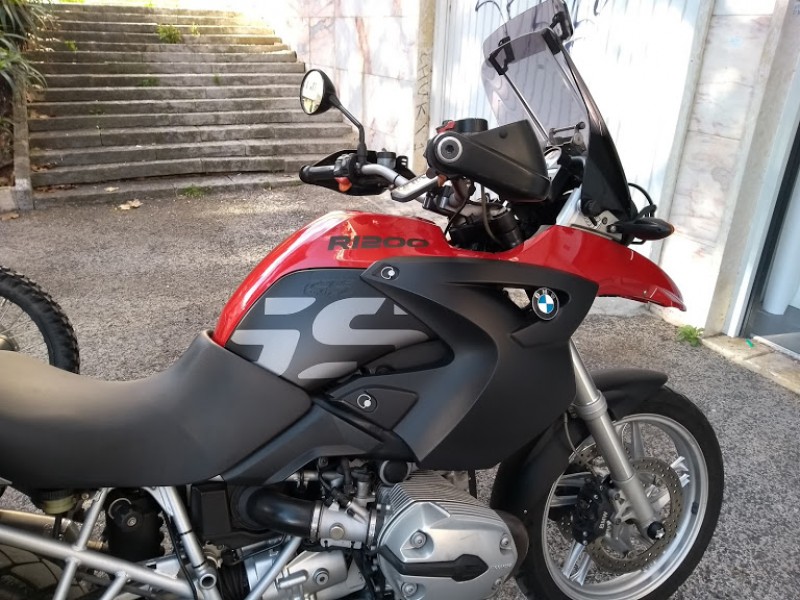 Decoração lateral de depósito - BMW R1200 GS - 2002 a 2007