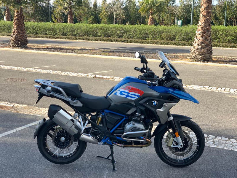 Decoração lateral de depósito - BMW R1200 GS - 2017 a 2019