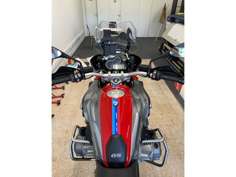 Risca para centro de depósito - BMW R1200 GS - 2013 a 2016