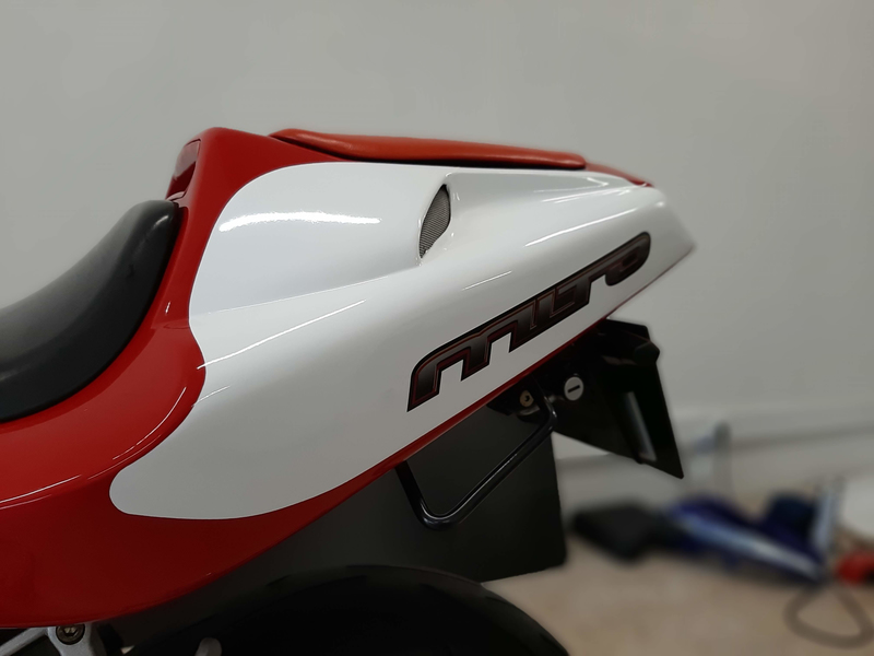 Autocolantes identificativos "MITO" para Cagiva Mito 125