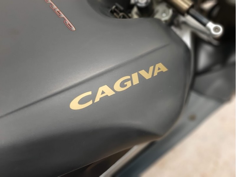 Autocolantes identificativos "CAGIVA" para Cagiva Mito 125