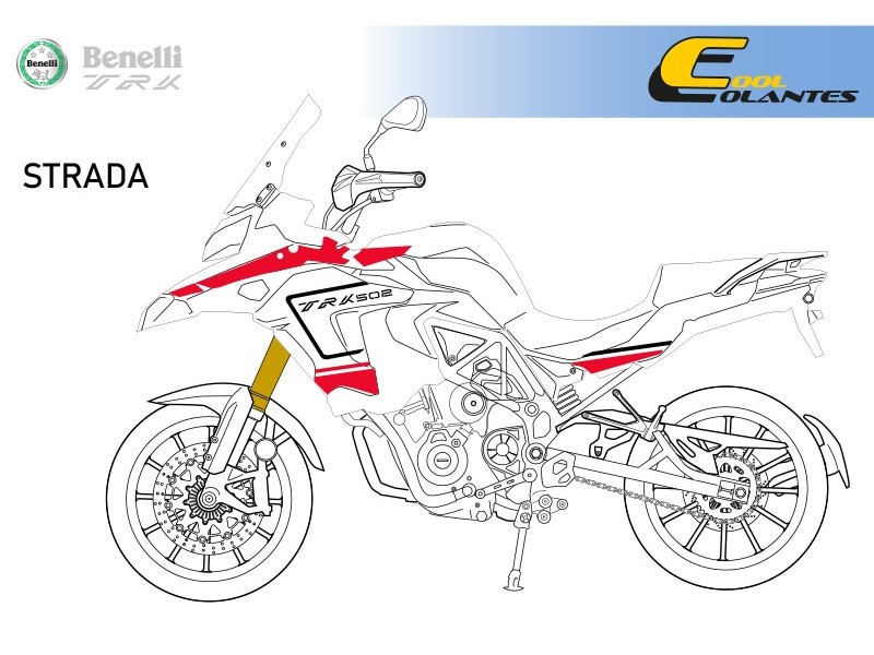 KIT Strada - TRK 502 e 502X